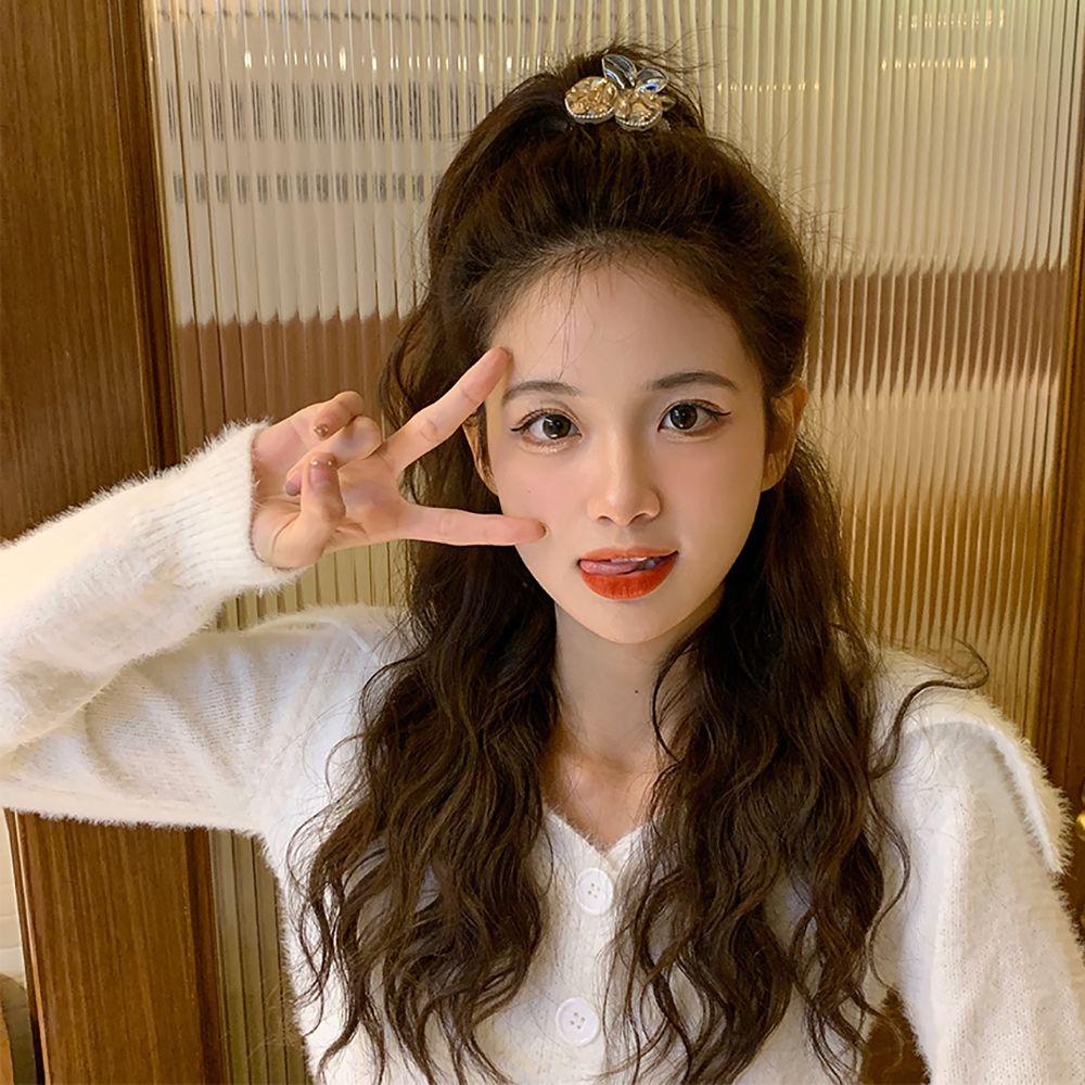 Kẹp Tóc Móng Vuốt Hình Quả Cherry Thời Trang Cho Nữ|Kẹp Tóc Phong Cách Hàn Quốc Xinh Xắn Cho Bé Gái