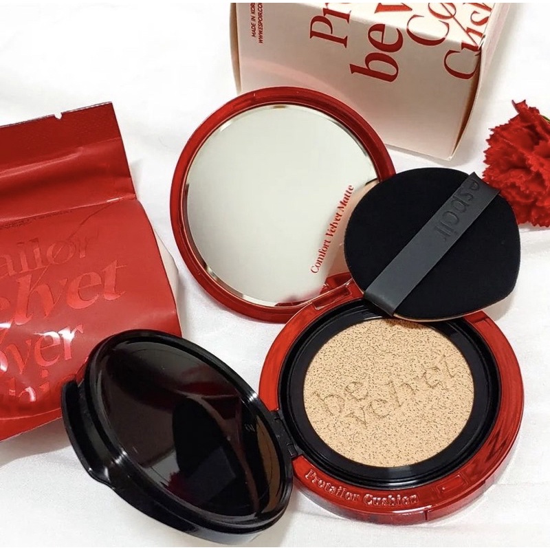 Phấn Nước Espoir Pro Tailor Be Velvet Cover Cushion SPF 34 PA++