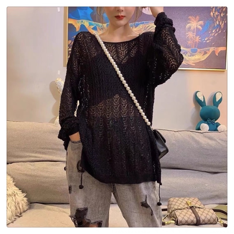 Áo Ren Lưới  Siêu Xinh