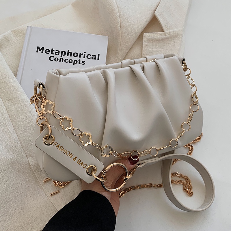 Túi xách IELGY phối dây xích phong cách cao cấp cho nữ
