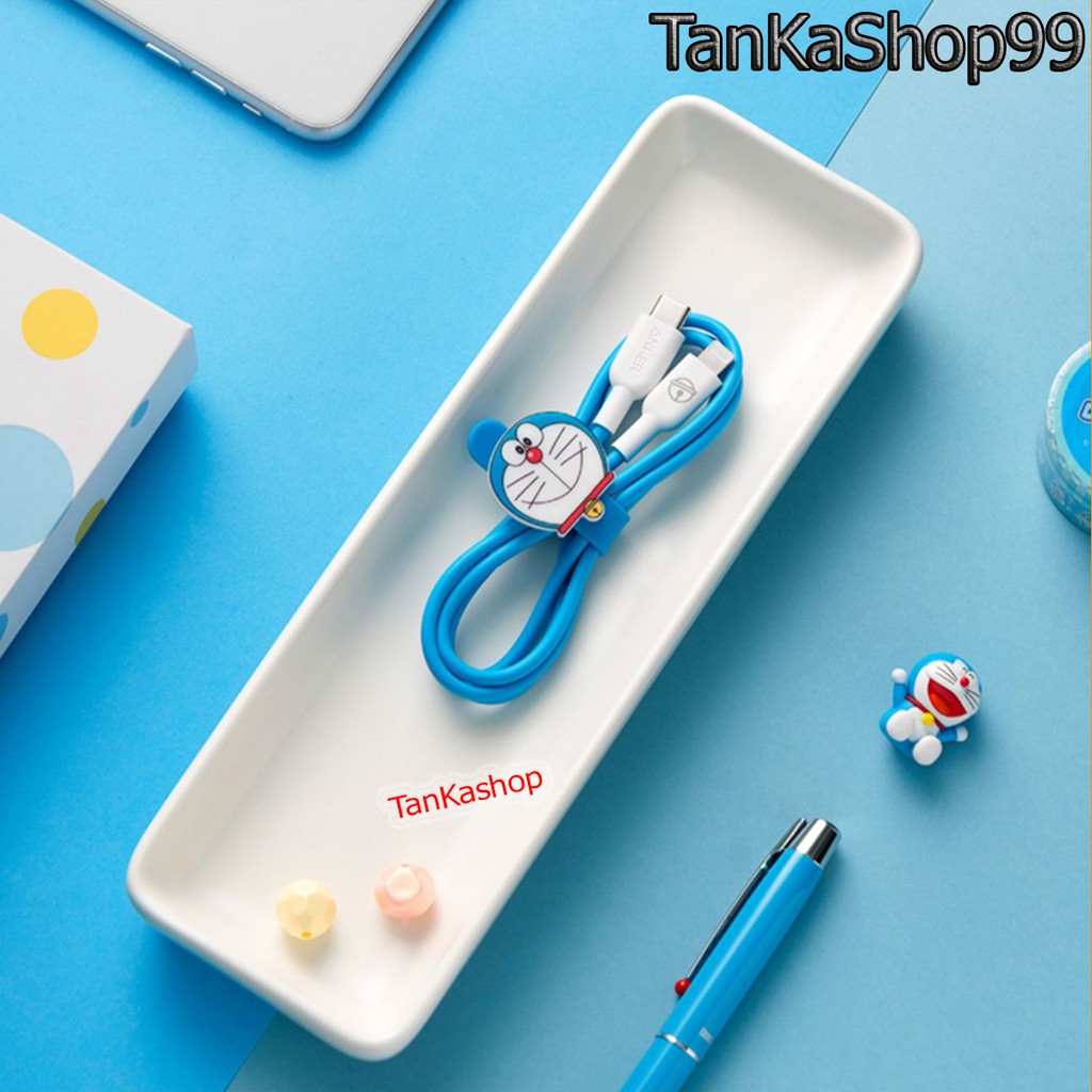  Cáp Sạc ANKER x Doraemon PowerLine II Usb-C to Lightning 0.9m - A8632