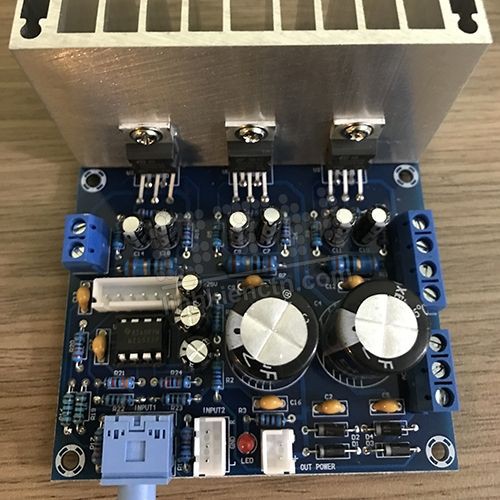 Module khuếch đại 2.1 TDA2030 20Wx2 + 30W XH-M553 Class AB