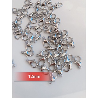 Móc càng cua 10mm 12mm làm vòng tay DIY gói 10 cái
