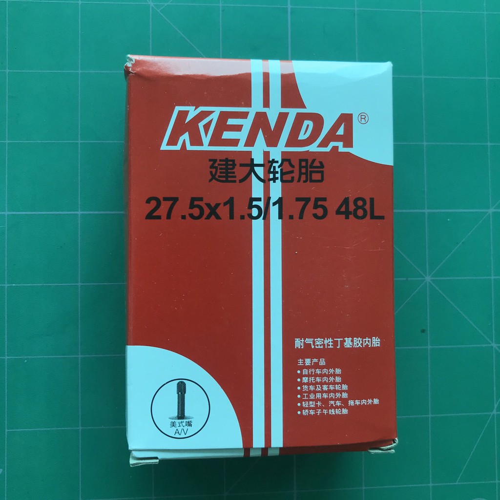 săm xe đạp săm kenda 27.5*1.5-1.75 AV