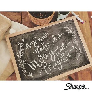 Bút sơn ngòi cứng Sharpie Oil Based Medium [MÀU LẺ]