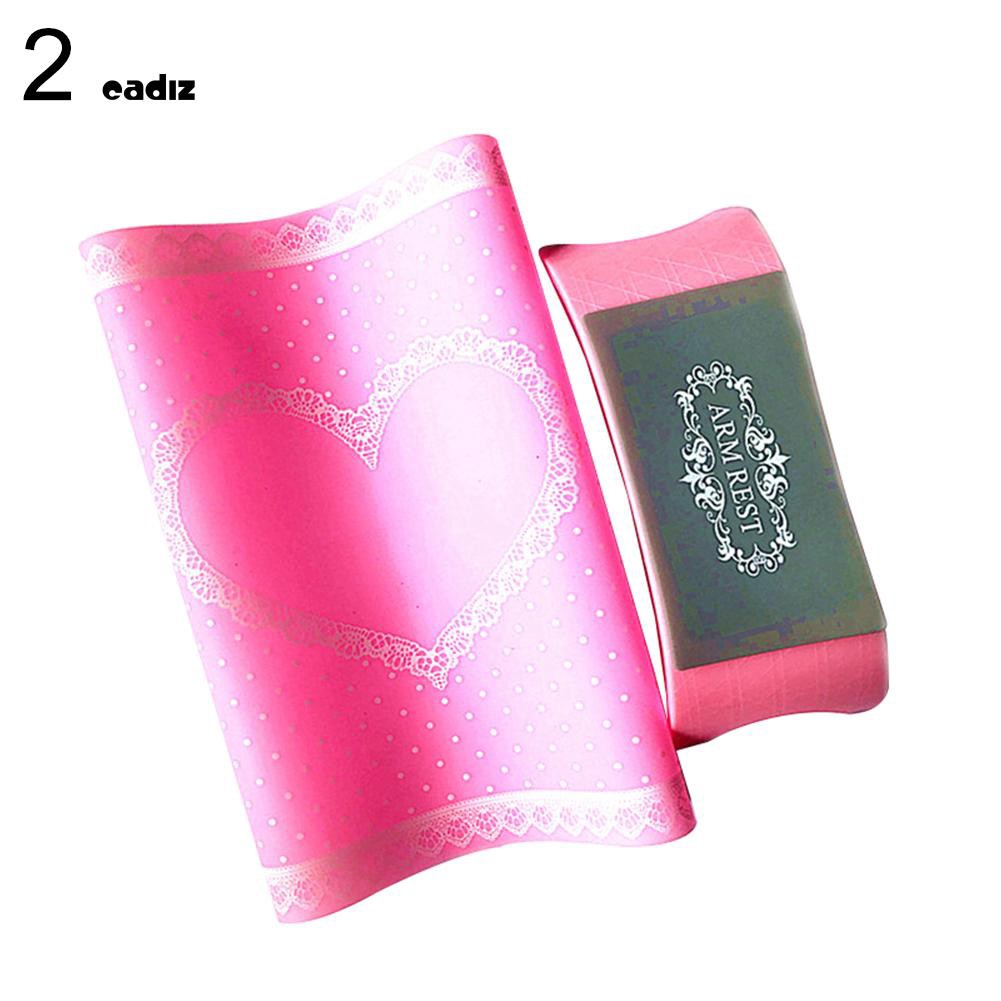 [Hàng mới về] Thảm Silicon và gối đệm cổ tay hỗ trợ làm móng tiện lợi chất lượng cao