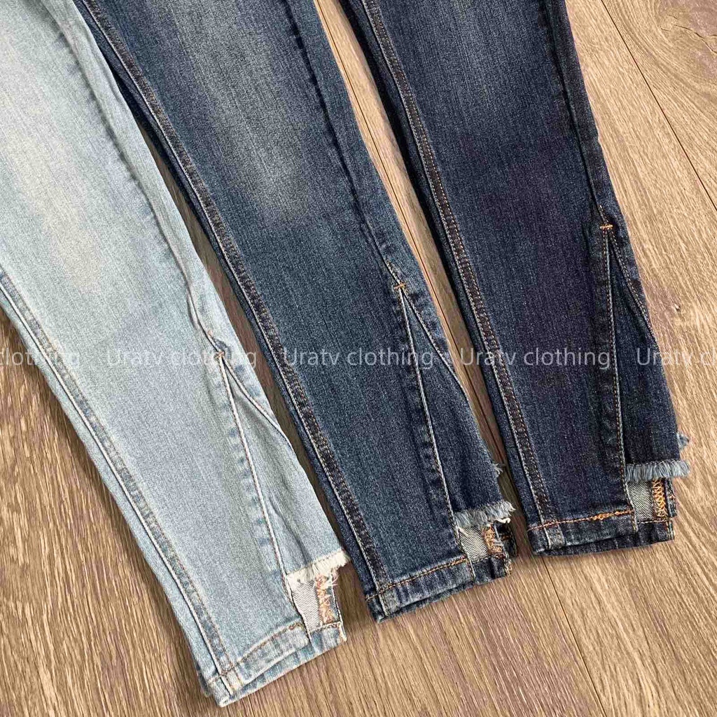[FREESHIP-ẢNH THẬT] Skinny 9 tấc đắp ống denim