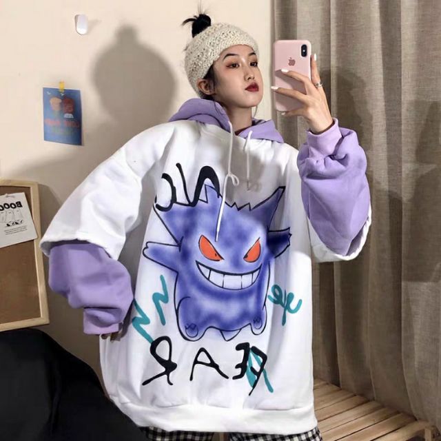 Order Áo hoodie pokemon có bigsize kèm ảnh khách feedback