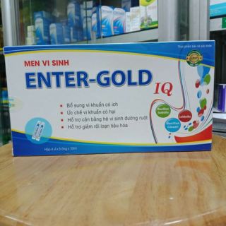 (toa bác sĩ)thực phẩm bổ sung ống probiotics ENTER-GOLD IQ(men vi sinh đường ruột)