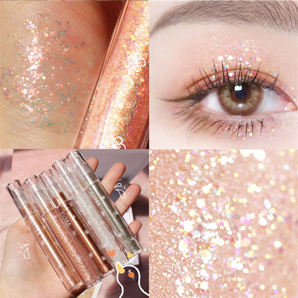 Phấn Mắt Dạng Lỏng Ánh Ngọc Trai Lấp Lánh Trang Điểm Chuyên Nghiệp