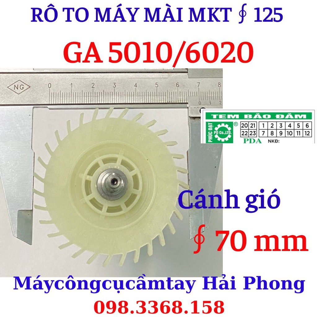 Rô To máy mài góc  Ma.ki.ta  Mod. GA5010 / GA6020   hiệu DCA / DCHH
