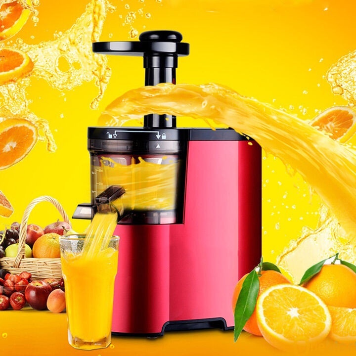 Máy ép chậm SAVTM JE07 - Máy ép trái cây rau củ tốc độ chậm lọc sạch bã tới 99%, thiết kế sang trọng, inox 304 không gỉ