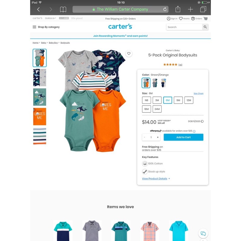 Bodysuit nhập Mỹ chính hãng | BigBuy360 - bigbuy360.vn