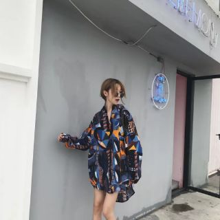 [ORDER] Váy sơ mi họa tiết SM05