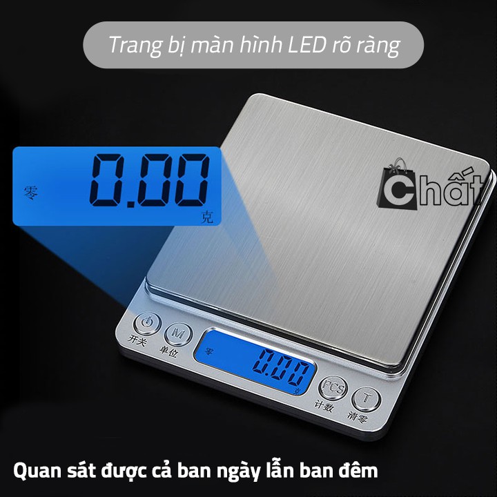 Cân tiểu ly đơn vị tính 0.1g tải trọng tối đa 1000gram