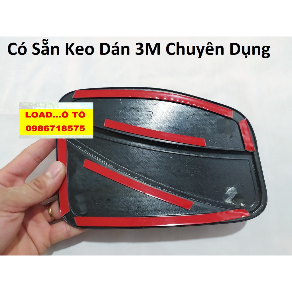 Ốp Nắp Xăng Xe Ford Ranger 2021-2016 Vân Carbon Cao Cấp