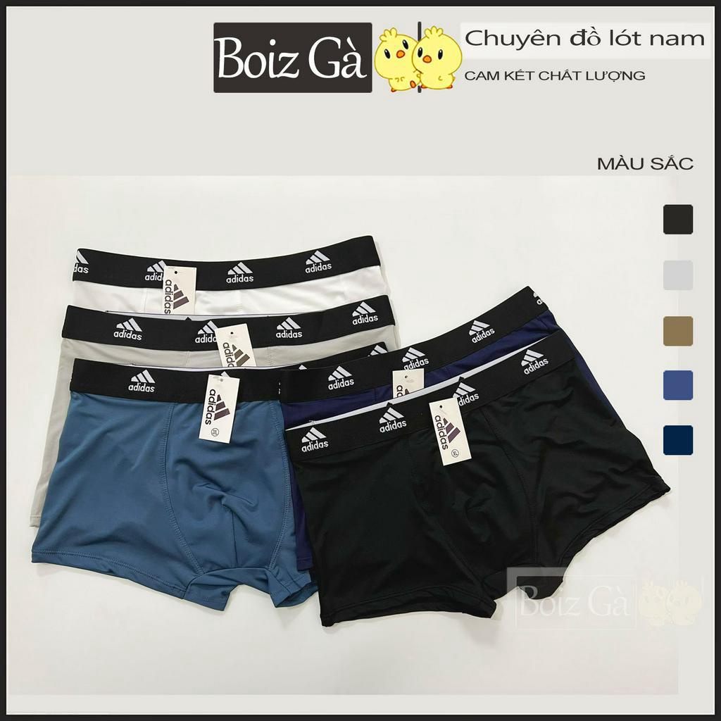 Quần lót nam boxer cao cấp chất thun lạnh đẹp quần sịp nam đùi mềm mại co dãn AdiB nL.Store
