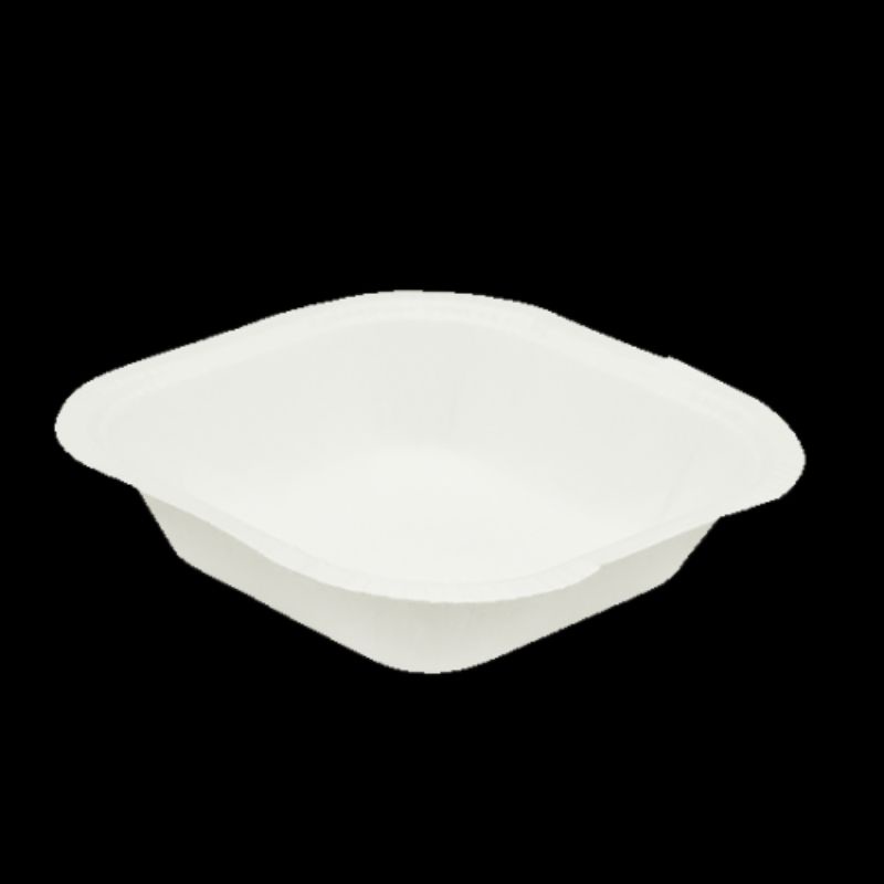 10 Khay Giấy, Chén Giấy Dùng 1 Lần 3x3 Inches Fest Thái Lan đựng xôi, cơm, salad, món ăn kèm,...