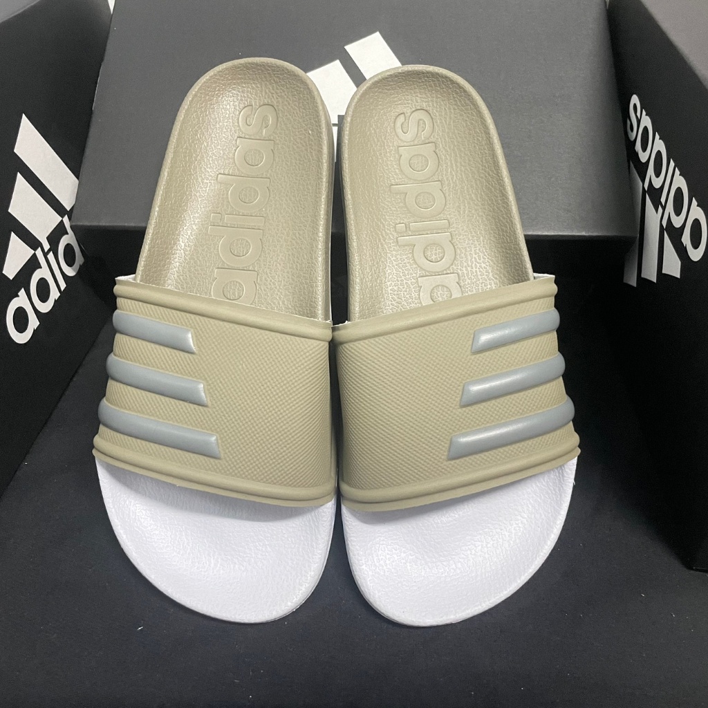 DÉP ADIDAS QUAI NGANG 3 SỌC NAM NỮ ĐẸP- NHẸ THỜI TRANG/ DÉP ADIDAS ADILETTE 2023