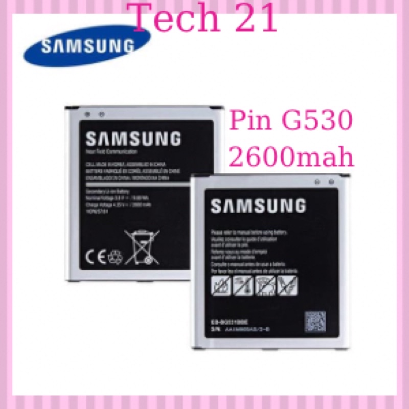 Pin Samsung Galaxy Grand Prime G530, J3, J5, J2 Prime, BG530CBE (Xám) - Hàng Nhập Khẩu ZIN Chính Hiệu 4.6