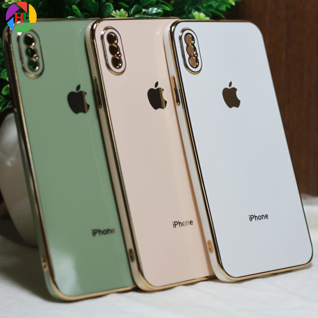 Ốp lưng iphone dẻo xi viền vuông độ iphone 12 cho 6plus/6s plus/7/7plus/8/8plus/x/xs/xs max/11/11 promax/12/12pro max