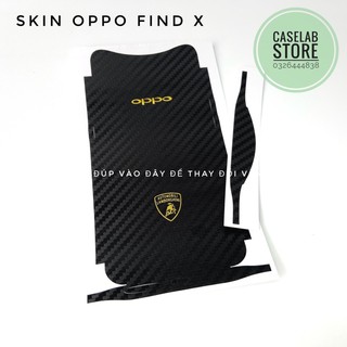 Miếng dán SKIN Cacbon cho OPPO R17 Pro, VIVO Nex - FULL LƯNG VIỀN
