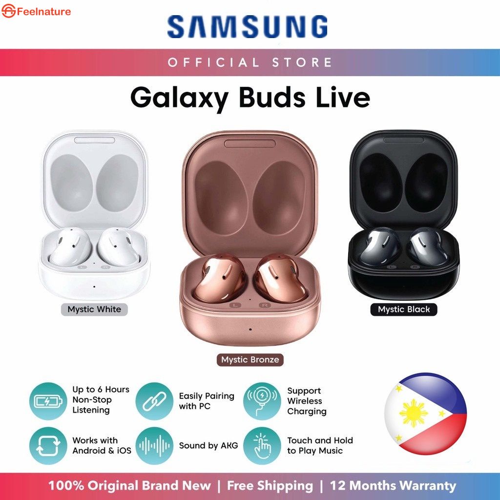 ♈✻ĐIỂM♈✻TWS Samsung Galaxy Nụ Live Thể Thao Không Dây Earbuds Tai Nghe Bluetooth 9D Stereo R180 Tai Nghe cho Tất Cả Các Điện Thoại Thông Minh Samsung iPhone Nụ sống⭐CẢM THẤY