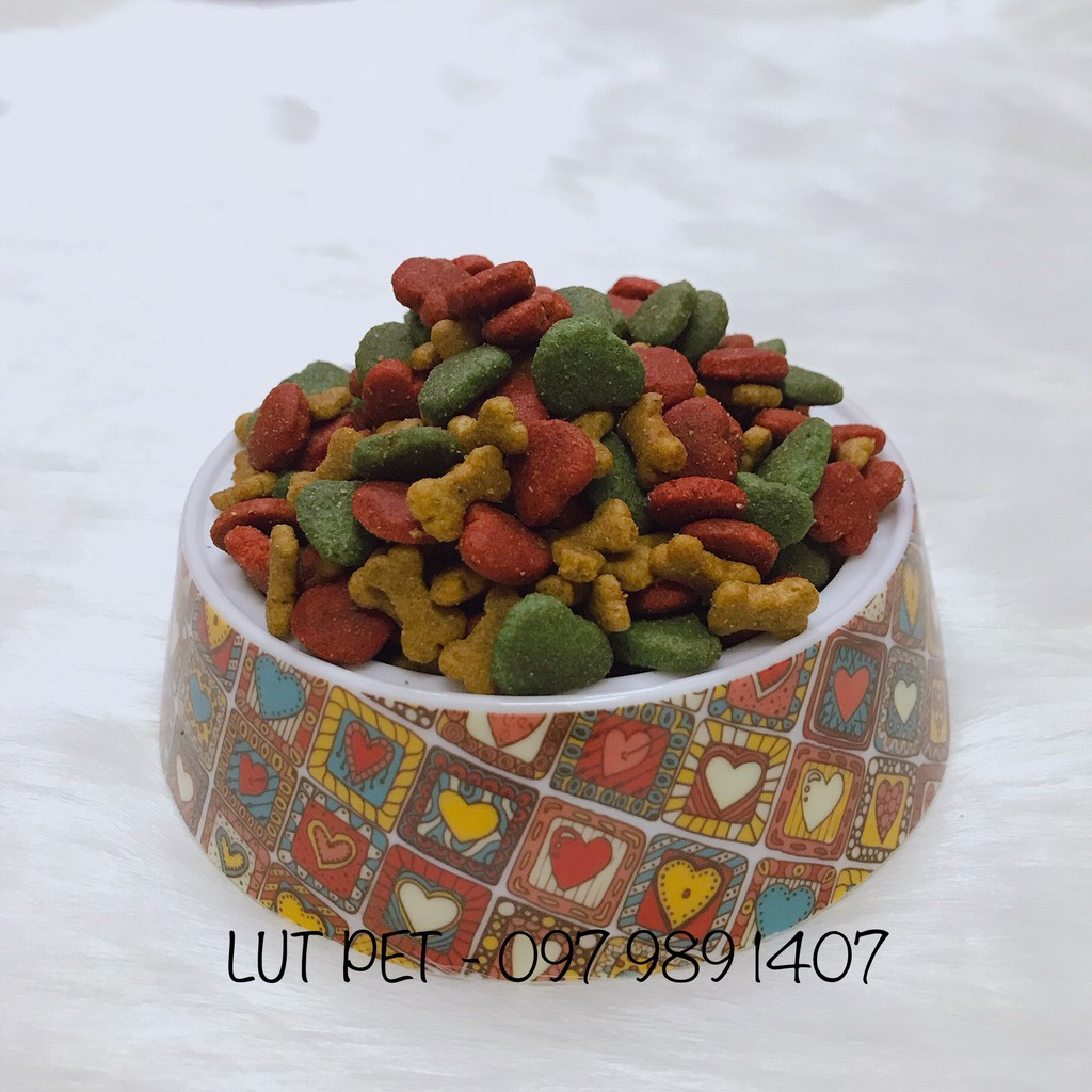 Thức ăn hạt cho chó Smartheart puppy hạt khô cho chó nhỏ 400gr (vị thịt Bò & Sữa)