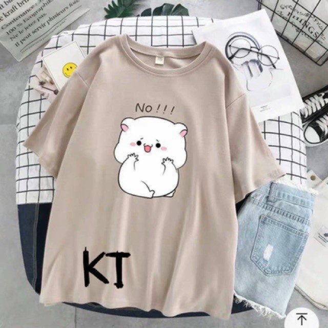 Áo phông form rộng tay lỡ unisex - Áo thun in hình mặt cười - Sỉ áo thun số lượng lớn