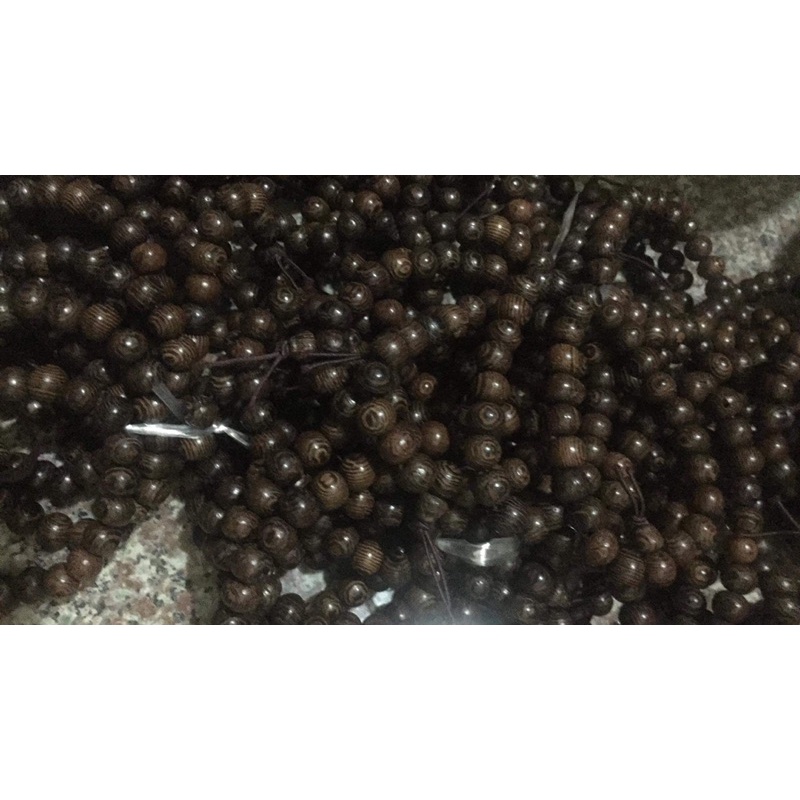 Tràng 108 hạt gỗ mân tự nhiên