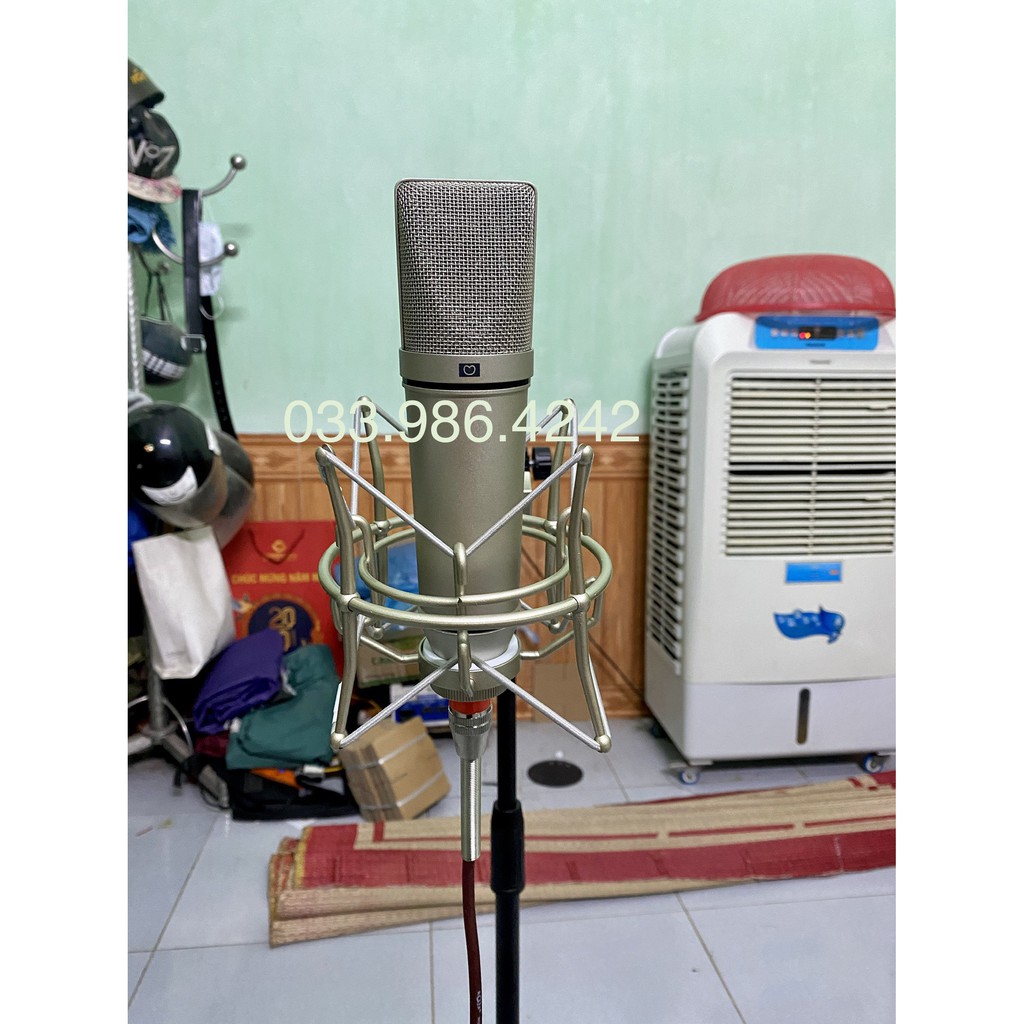 Mic thu âm AQTA U87  FREESHIP Micro thu âm AQTA U87 hát livestream , thiết kế cực đẹp . Bảo hành 12 tháng