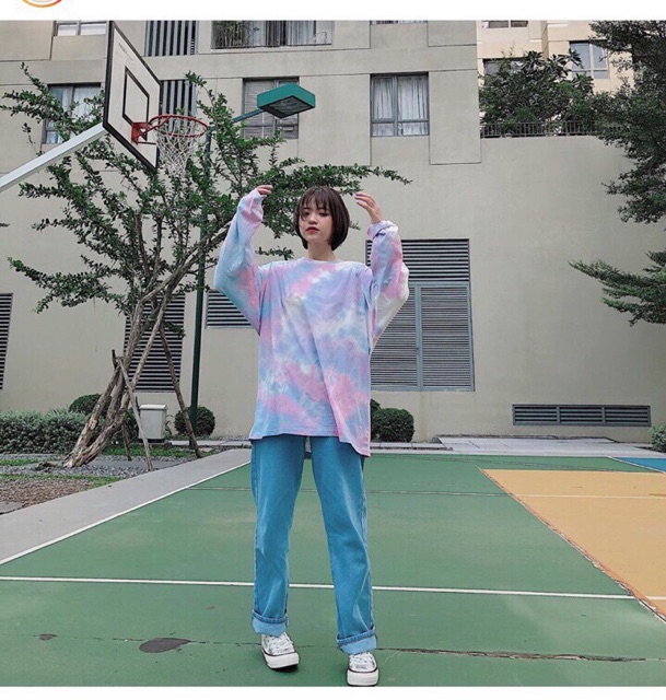 🌞Áo Sweater Tay Dài Loan Màu Cực Hot