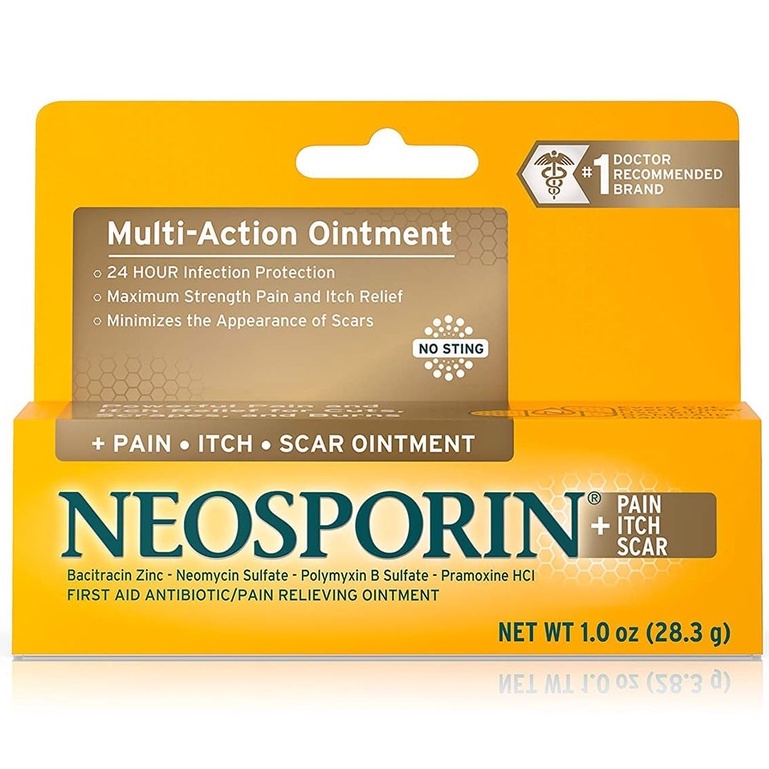 Néosporin Pain + Itch + Scar Ointment 28,3G