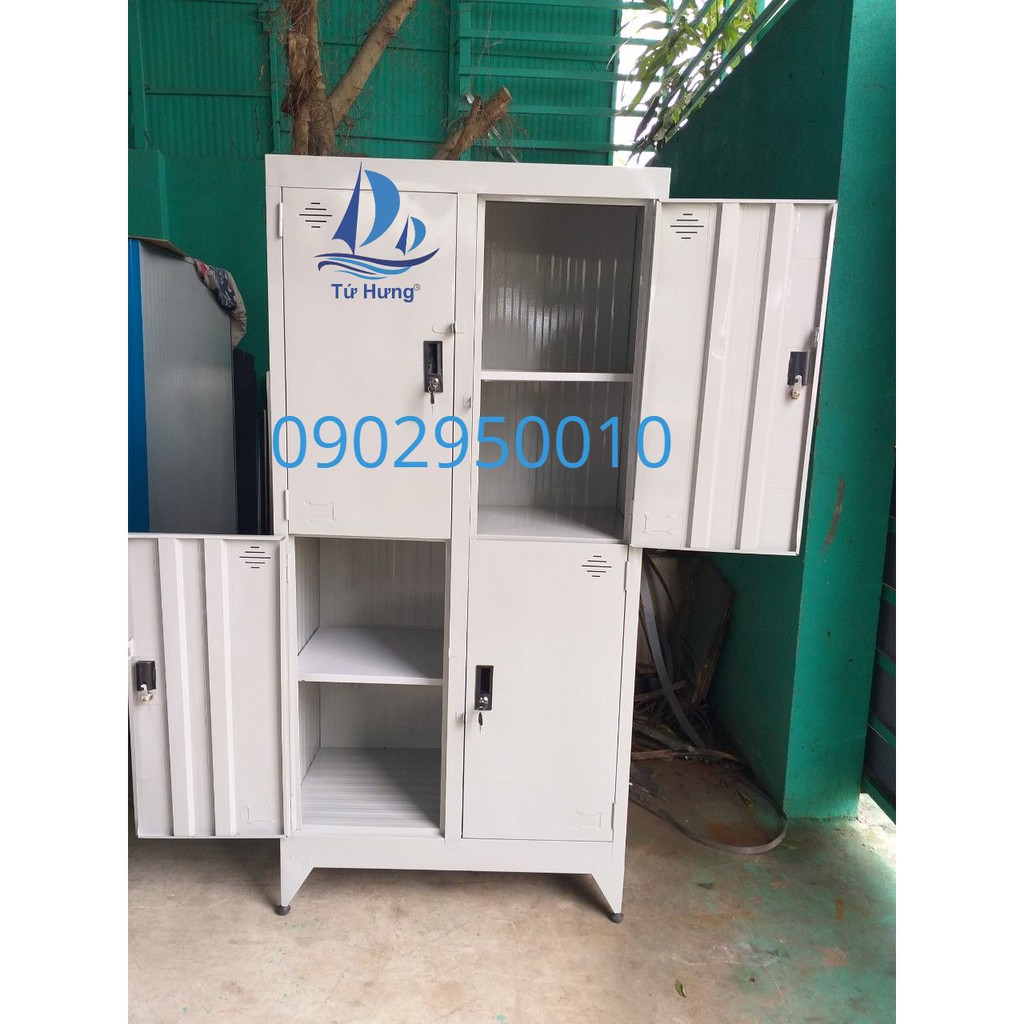 Tủ locker sắt 4 cánh giá rẻ