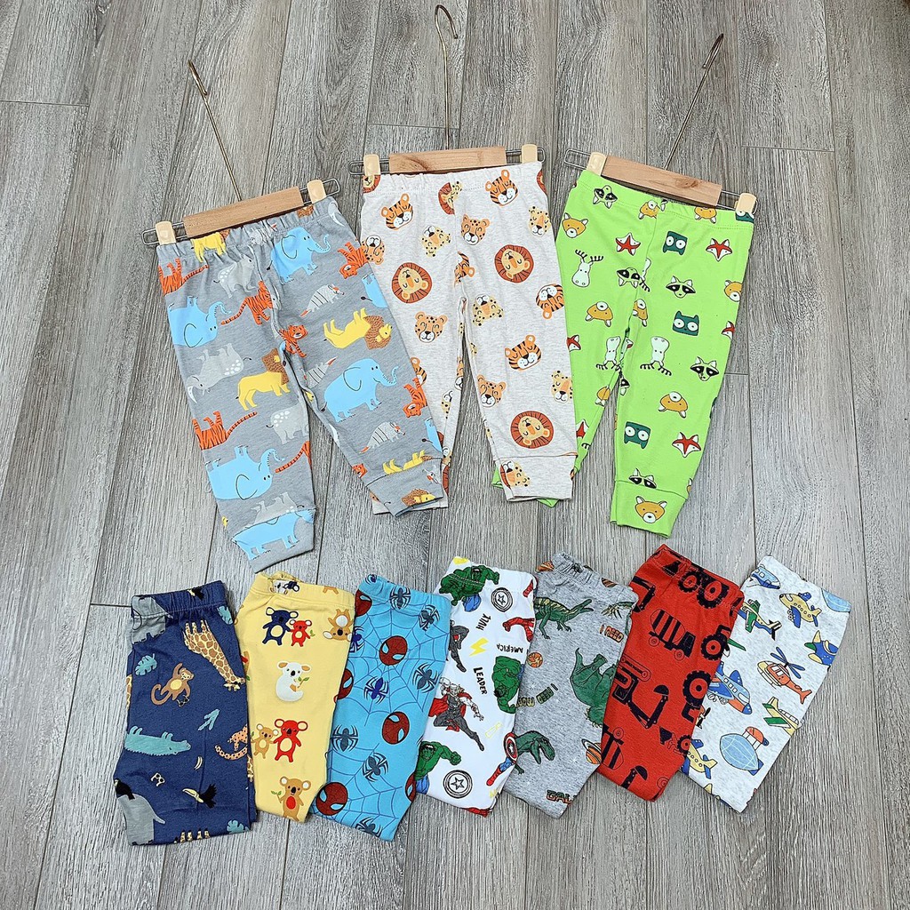 (CHUẨN LOẠI 1] Quần Dài Bozip Cho Bé Yêu Từ 7-18kg, Chất Cotton Bozip Xuất Dư Chuẩn