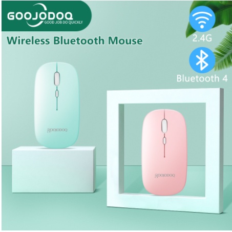 📸(Sẵn)Chuột dây Logitech B100 (Đen), GOOJODOQ Bluetooth 2.4Ghz 2 (kèm ảnh thật)