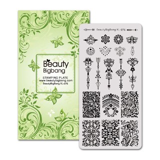 [Hàng mới về] Khuôn trang trí móng tay họa tiết cây cối nghệ thuật xinh xắn