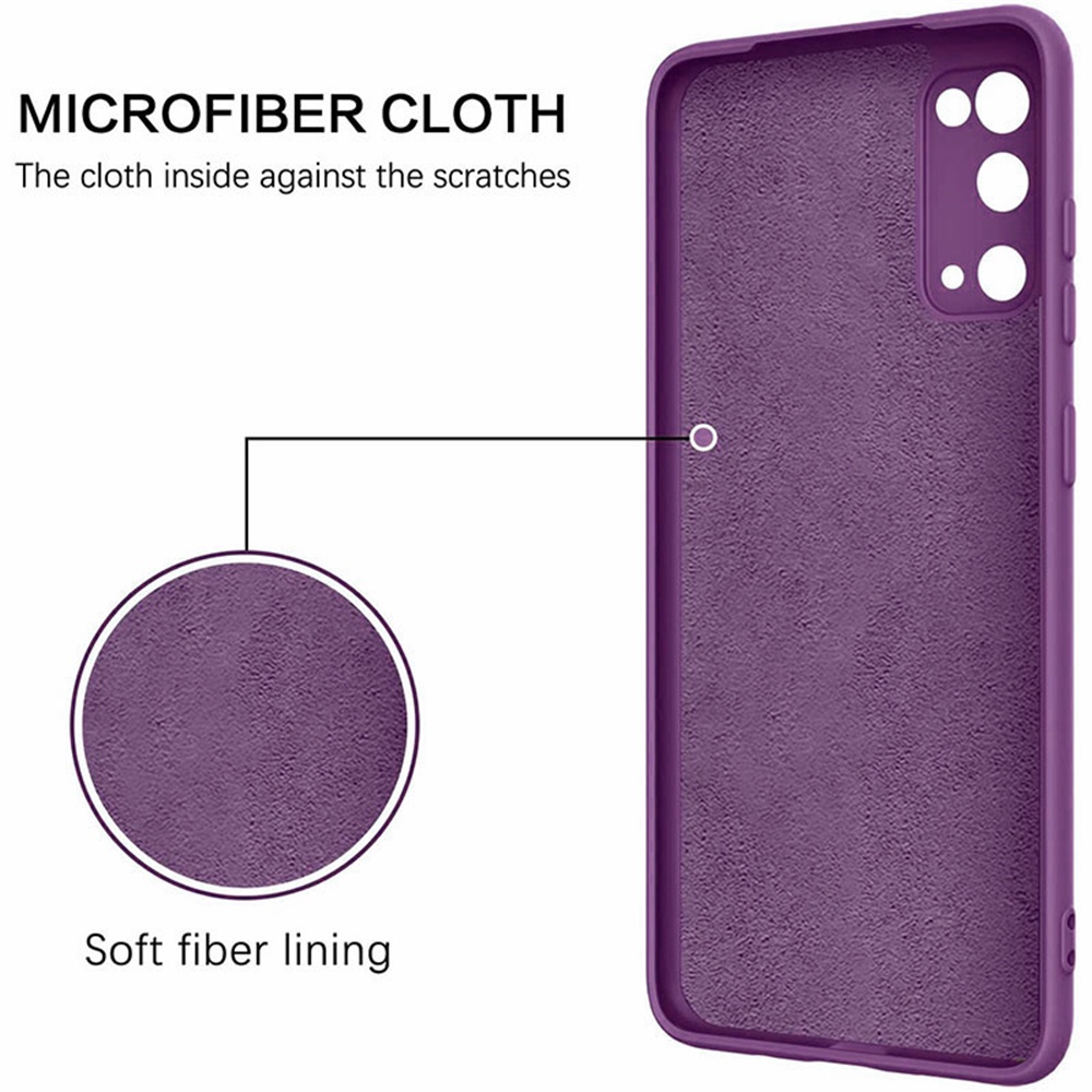 Ốp Điện Thoại Silicon Dẻo Kèm Giá Đỡ Nhẫn Từ Tính Cho Samsung S22 S21 Plus S20 FE Note 20 Ultra 10 Pro S8 S9 S10