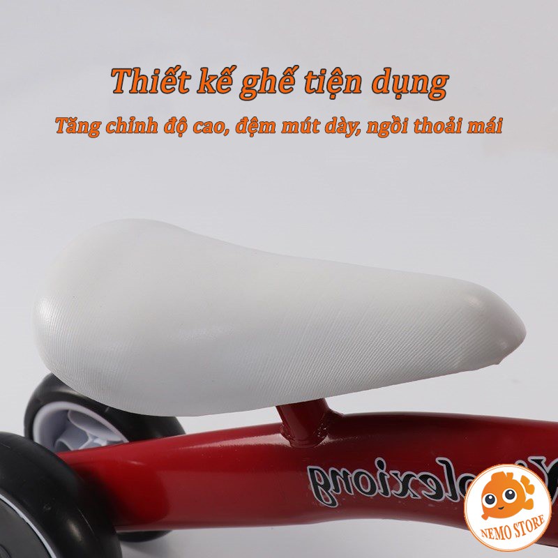 Xe Chòi Chân Cho Bé 1 Tuổi Đến 2 Tuổi XIAOLEXIONG, Xe Chòi Chân 3 In 1