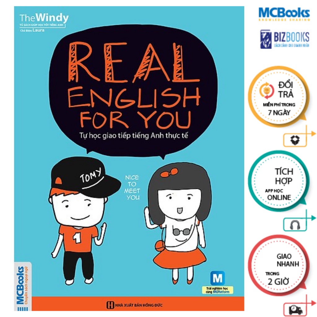 Sách - Real English for you – Tự học tiếng anh thực tế