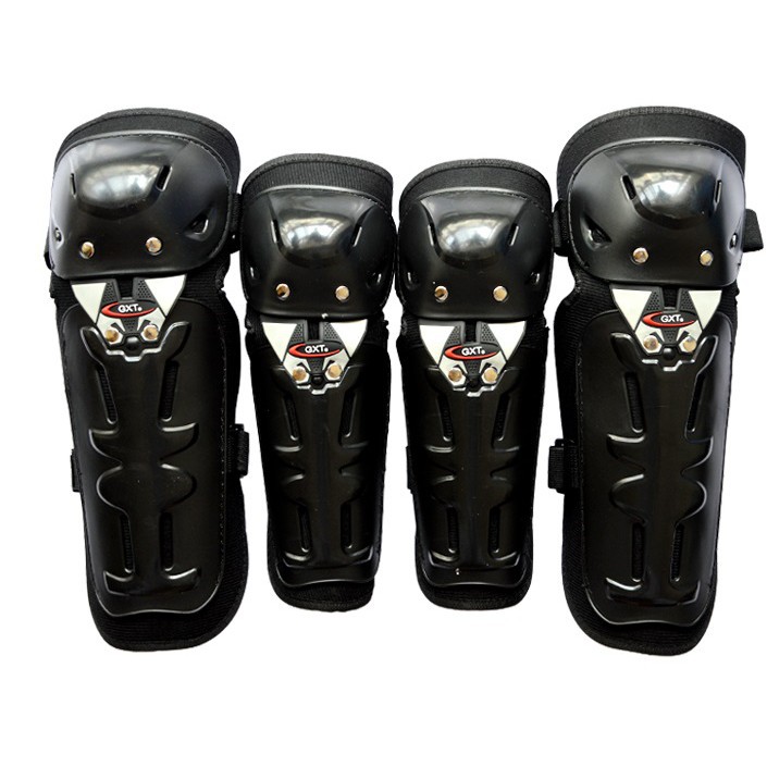 Giáp bảo hộ đi xe máy 4 món 2 tay + 2 chân