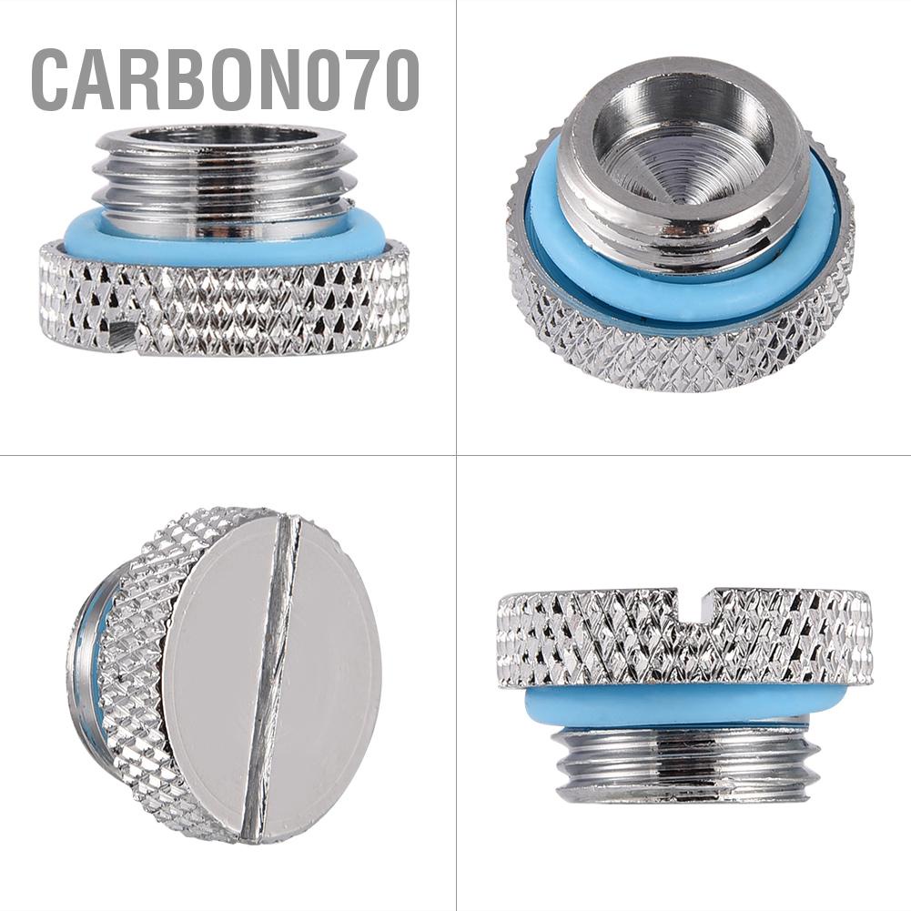 Set 5 Nút Chặn Nước Bằng Đồng Thau G1 / 4 Cho Hệ Thống Làm Mát Máy Tính