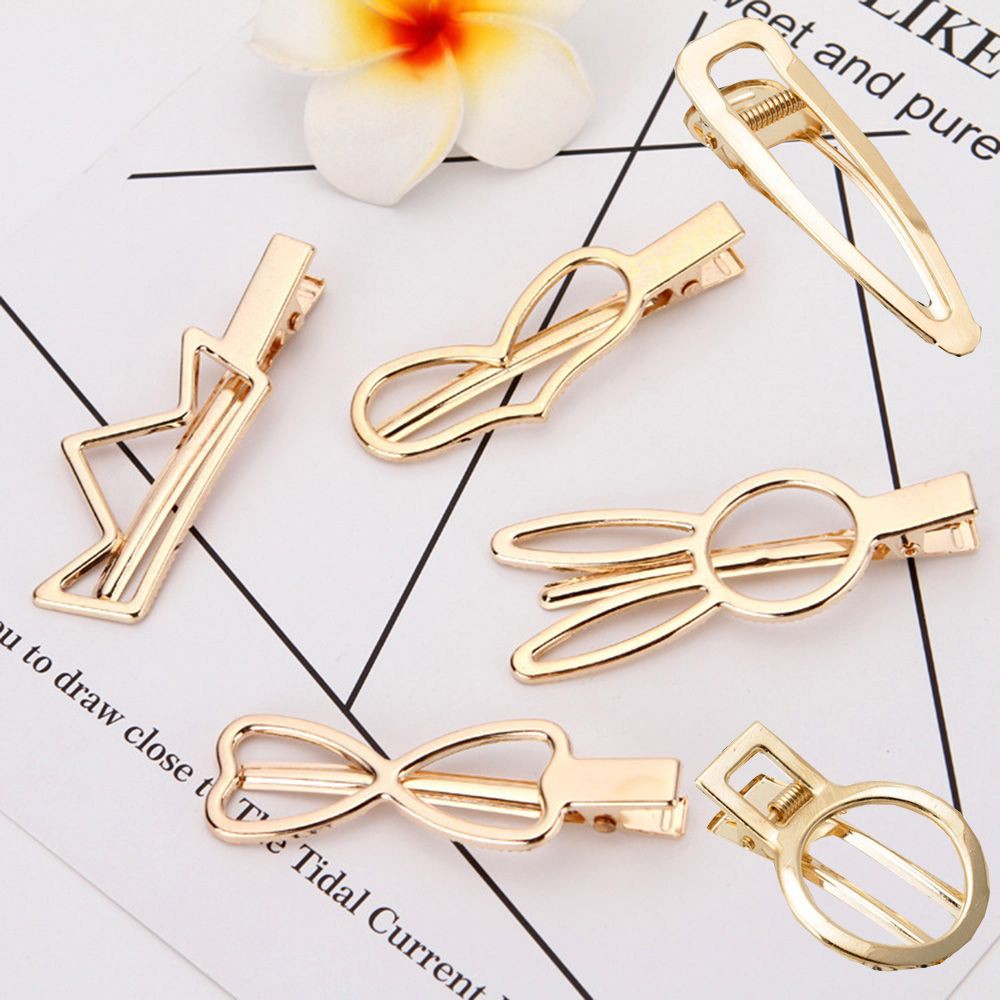 Kẹp tóc hình nơ rỗng