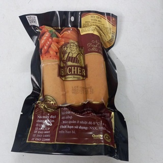 Xúc xích vườn bia CP thượng hạng gói 200g gồm 3 cây