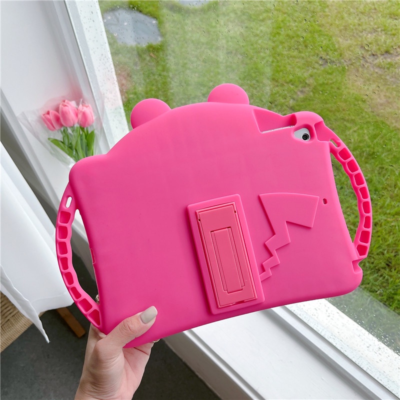 Mới Ốp Máy Tính Bảng Silica Chống Rơi Hình LOSOT Vui Nhộn Cho New ipad 2021 ipad10.2 Mini1/2/3 Mini5 ipad4 ipad Air2 Air5 10.9 ipad7th