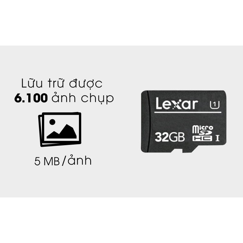 Thẻ nhớ Camera Lexar 32GB 64GB 128GB Class 10 tốc độ 100Mb/s