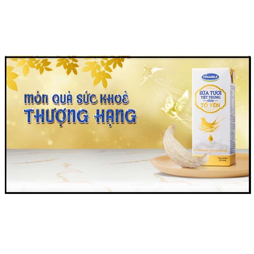 Thùng 24 hộp sữa tổ yến 180ml