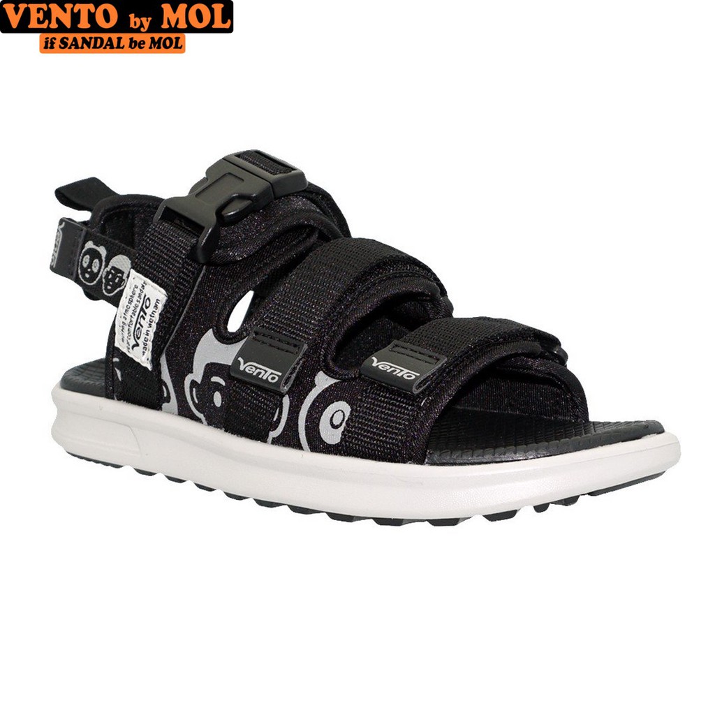 Sandal Vento Nữ 3 Quai Ngang Quai Hậu Tháo Rời Êm Nhẹ Bền Phù Hợp Đi Học Đi Làm Đi Du Lịch Màu Đen Mã NB80