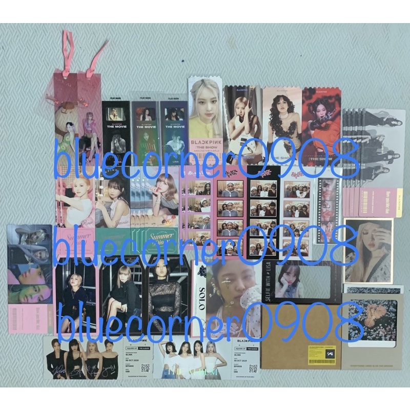 BLACKPINK OFFICIAL CARD ẢNH CGV CHÍNH HÃNG