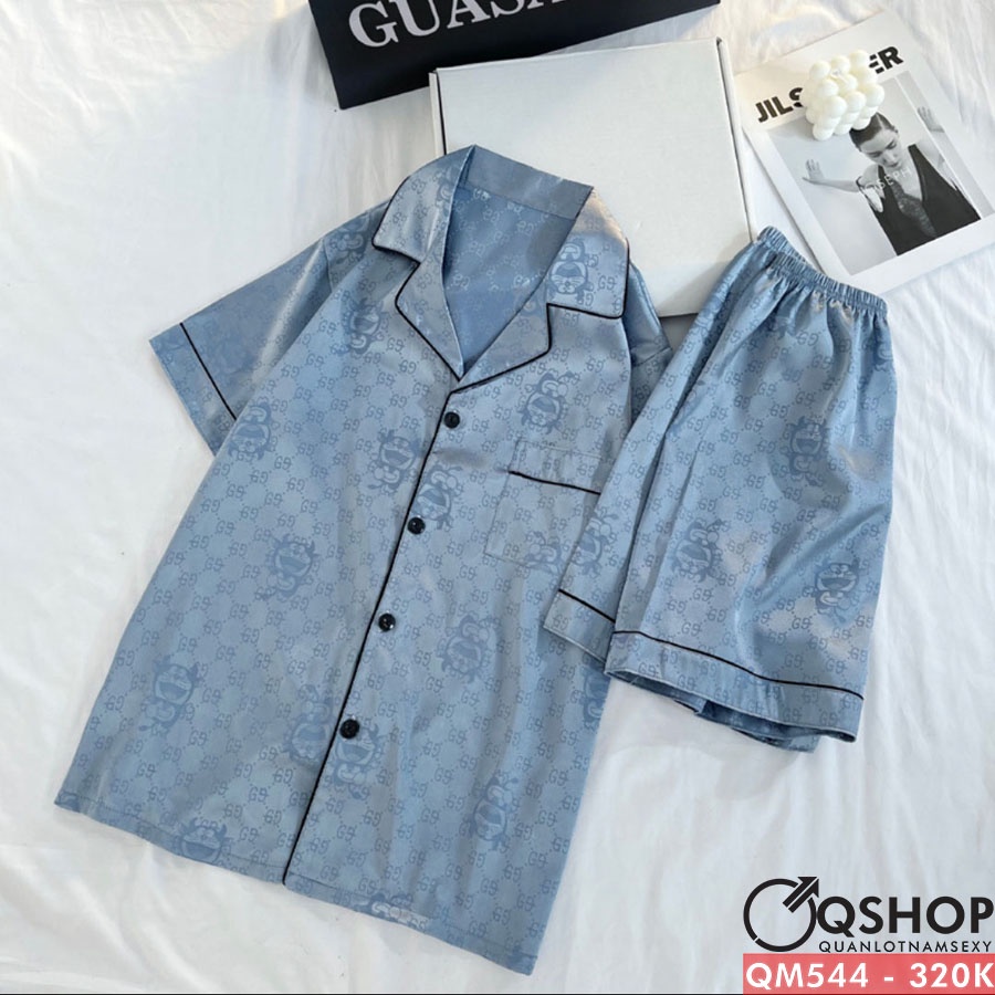 Bộ đồ pijama nam quần ngắn, tay ngắn QSHOP QM544